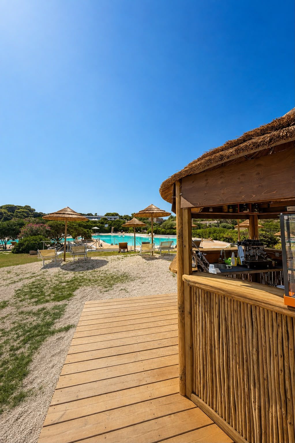 La terrazza del Pool Bar